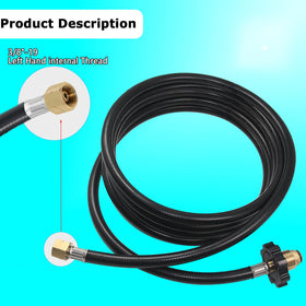 SHJDHX US propane tank compatibility allows broad outdoor application.