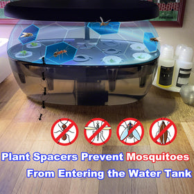 Shmodanlp Aerogarden Bounty spacer cap reduces debris entry and evaporation.