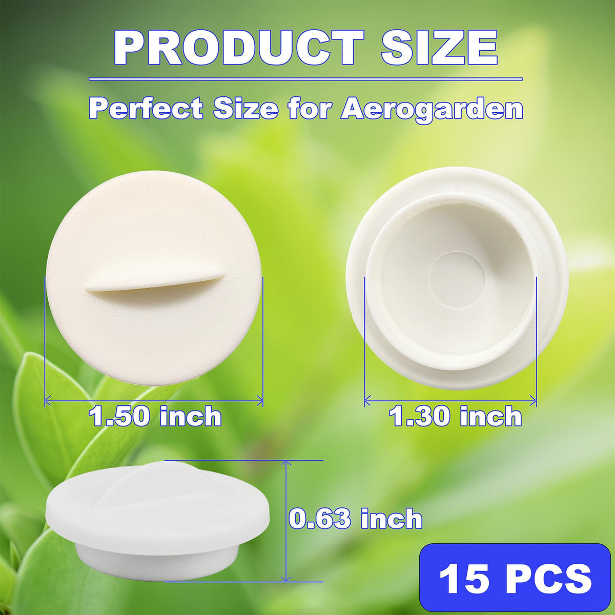 Shmodanlp Aerogarden hole-cover-lid maintains water level and reduces leaks.