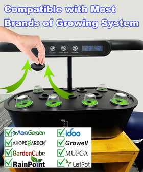 Shmodanlp Aerogarden Ultra spacer cap blends with the system's look.