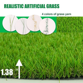 SHNOSU turf back with drainage holes for quick drying
