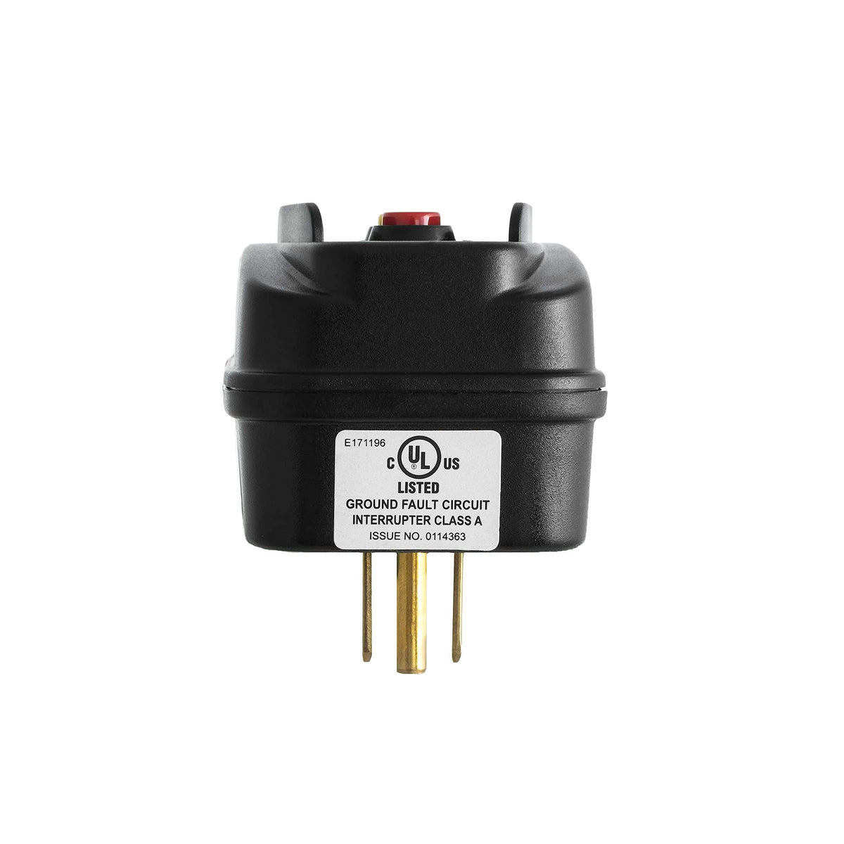 ShockGuard GFCI replacement plug easy install promotes quick, tool-free replacement.