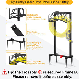 Shomextol detachable freestanding design allows easy yard relocation.