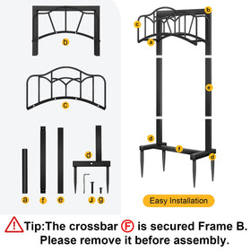 Shomextol heavy-duty hose stand holds up to 100 feet.