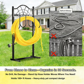 Shomextol tool-free assembly makes setup quick and relocation easy.