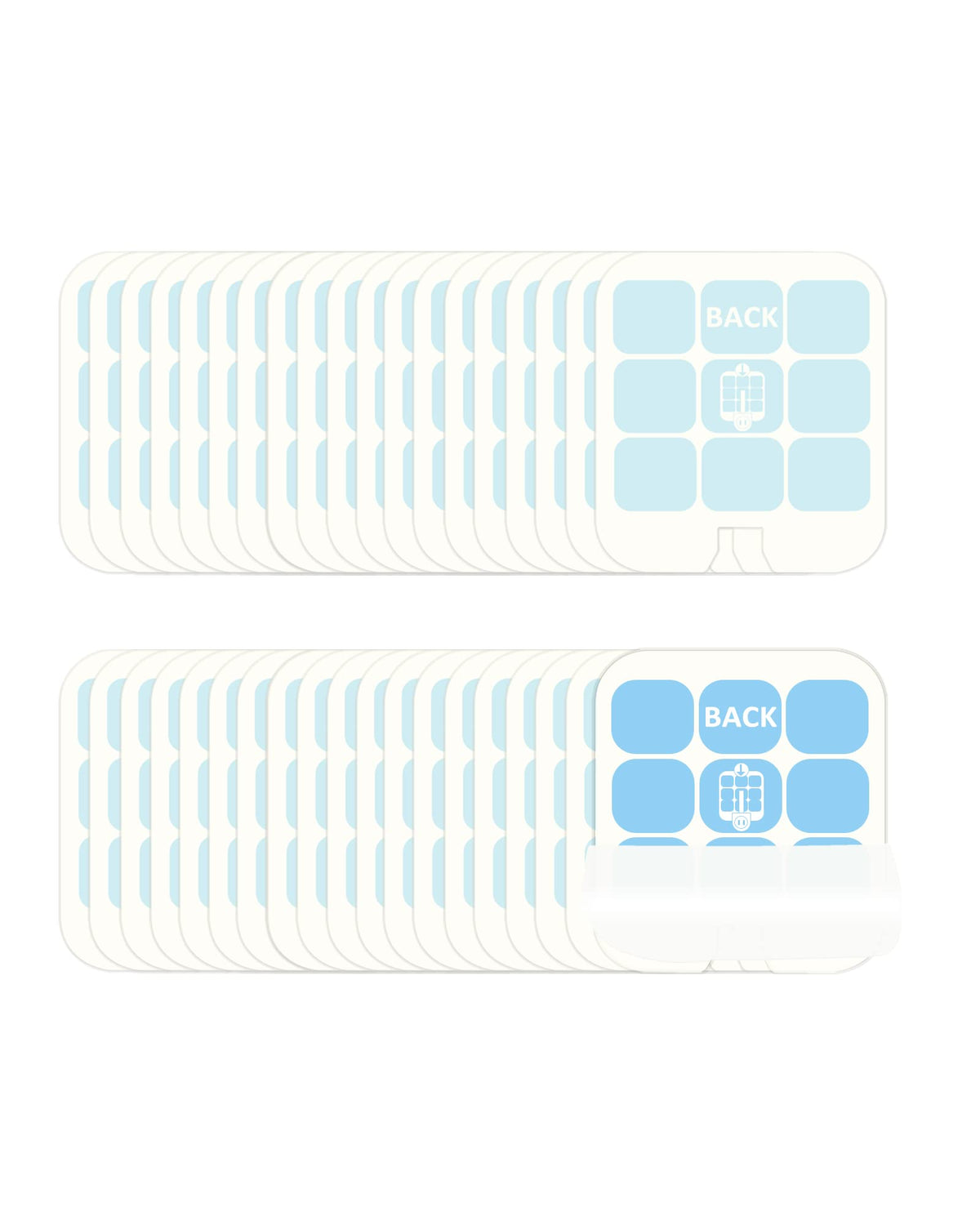 Shootingstar 40-pack glue cards box for SH502 compatibility and easy setup.