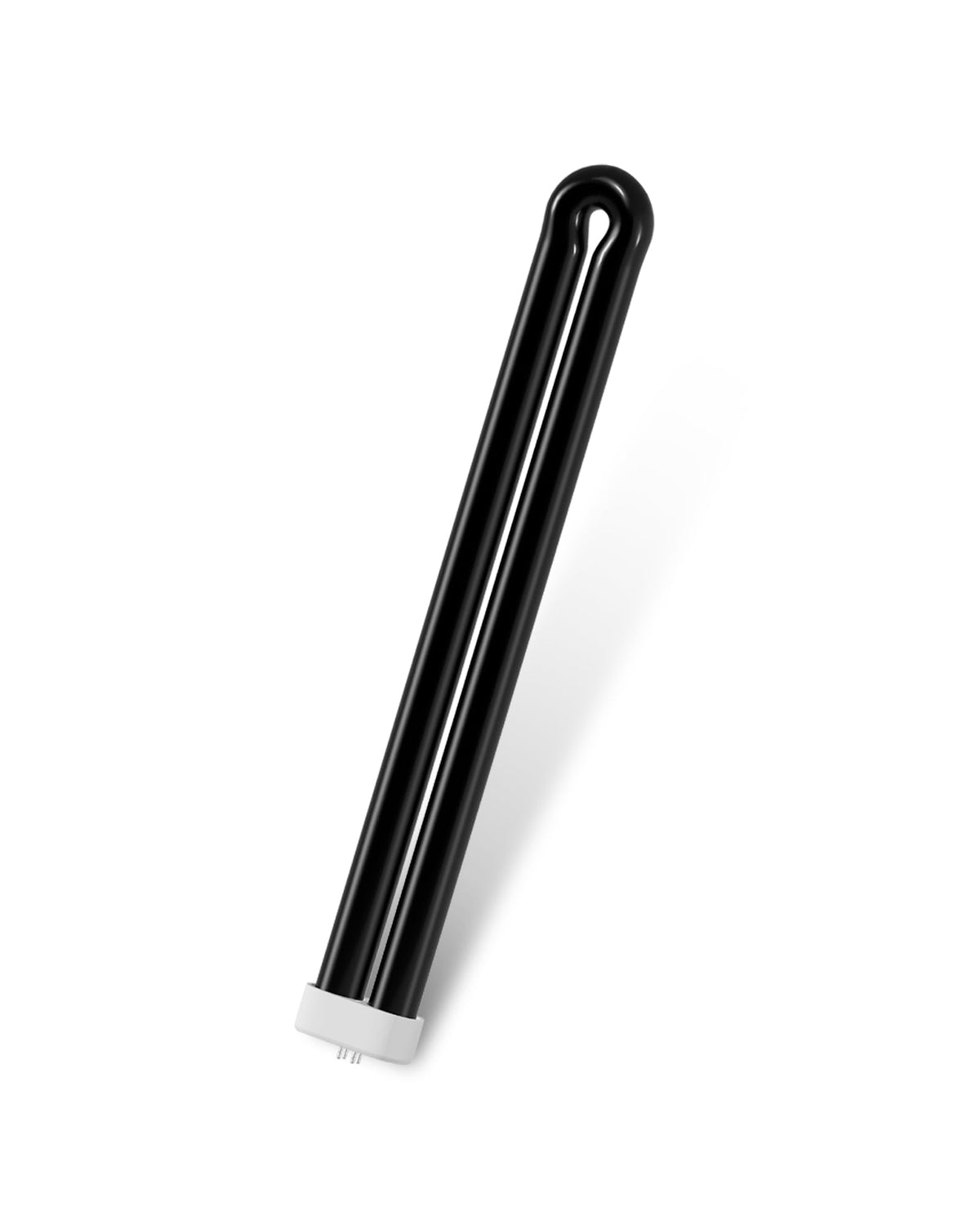 Shootingstar BB-40blk front view shows compatible bug zapper bulb.