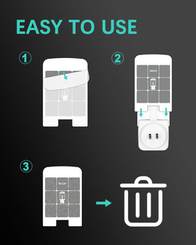 DT3007 trap setup with Shootingstar refill cards for indoor pest control.