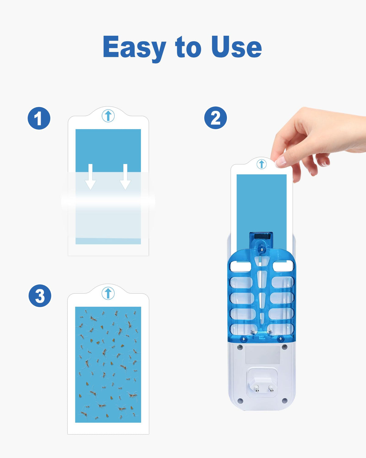 Shootingstar fruit fly and mosquito glue boards suitable for kitchens.