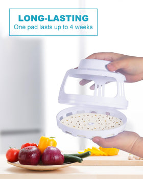 Shootingstar refill disc lasts up to four weeks with non-toxic adhesive