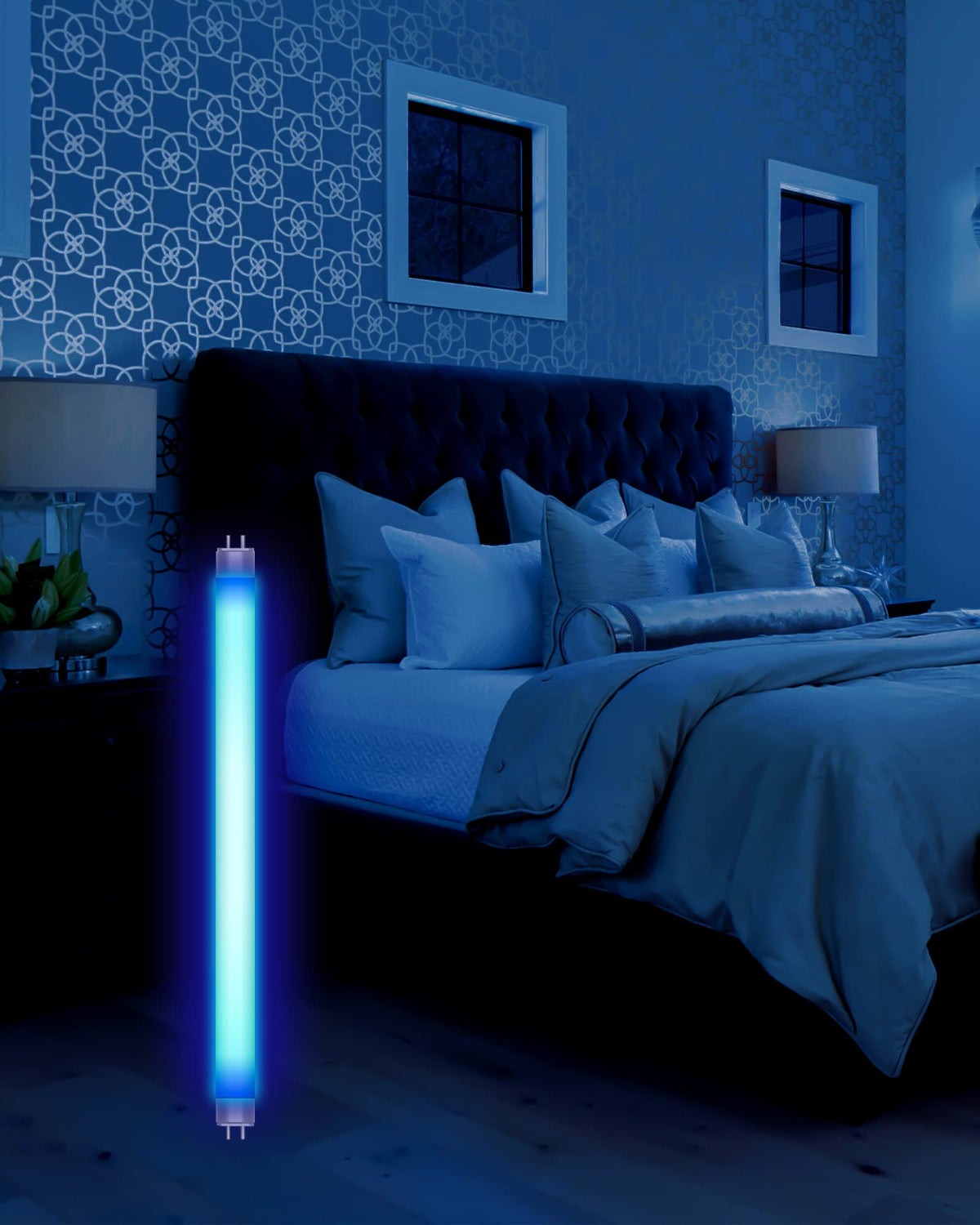 Shootingstar four bulbs offer chemical-free insect control for outdoor spaces.