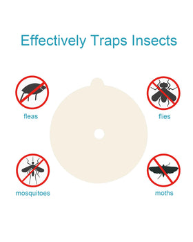 Shootingstar pest trap refill disc with strong adhesion for tiny insects