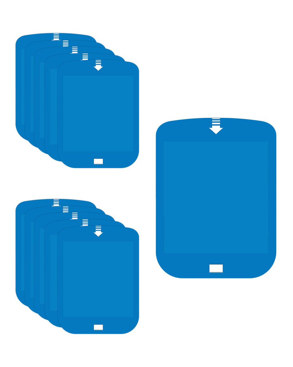 Shootingstar stem blue light trap refill with 10 pads for continuous insect capture.
