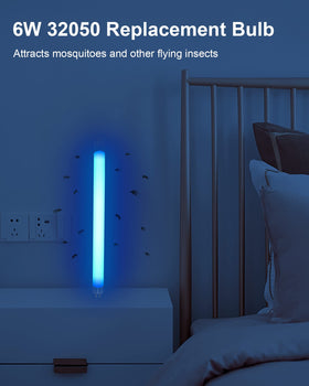 Shootingstar T5 6W bulb for Dynatrap optimized for flying insect attraction.