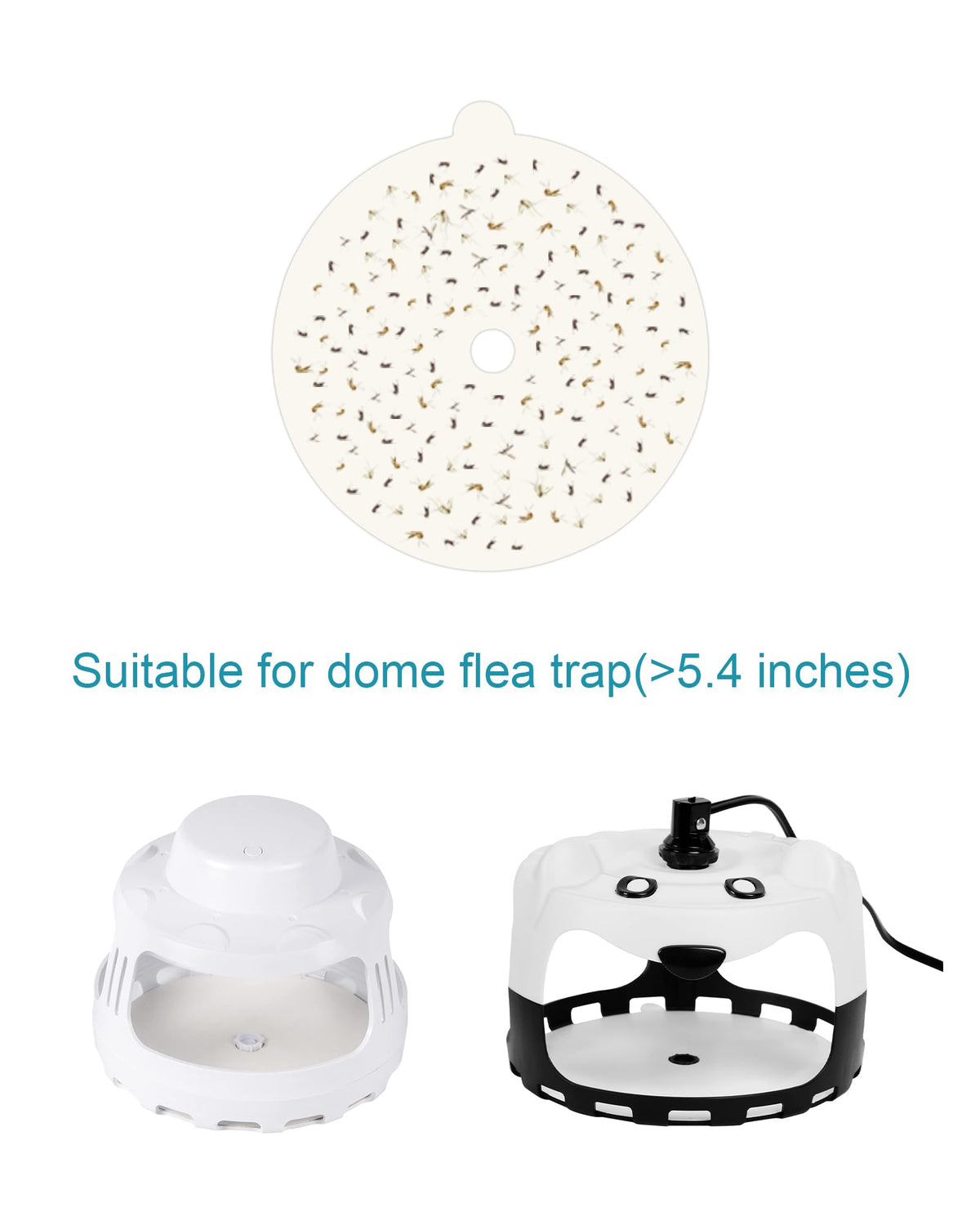 Shootingstar termination station refill disc fits compatible pest traps indoors