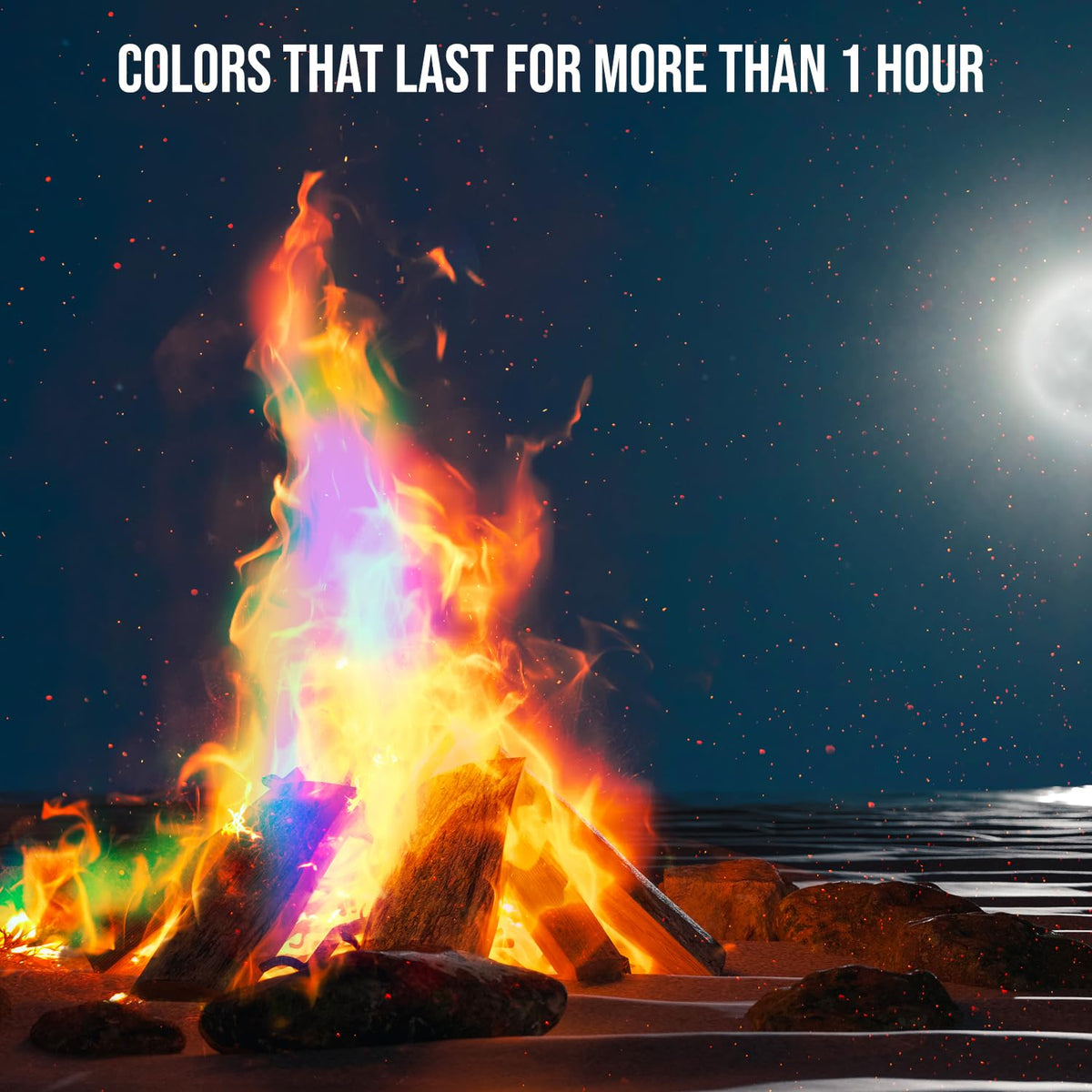 Extend the color display with extra packets from Shop Square Fire Dazzle