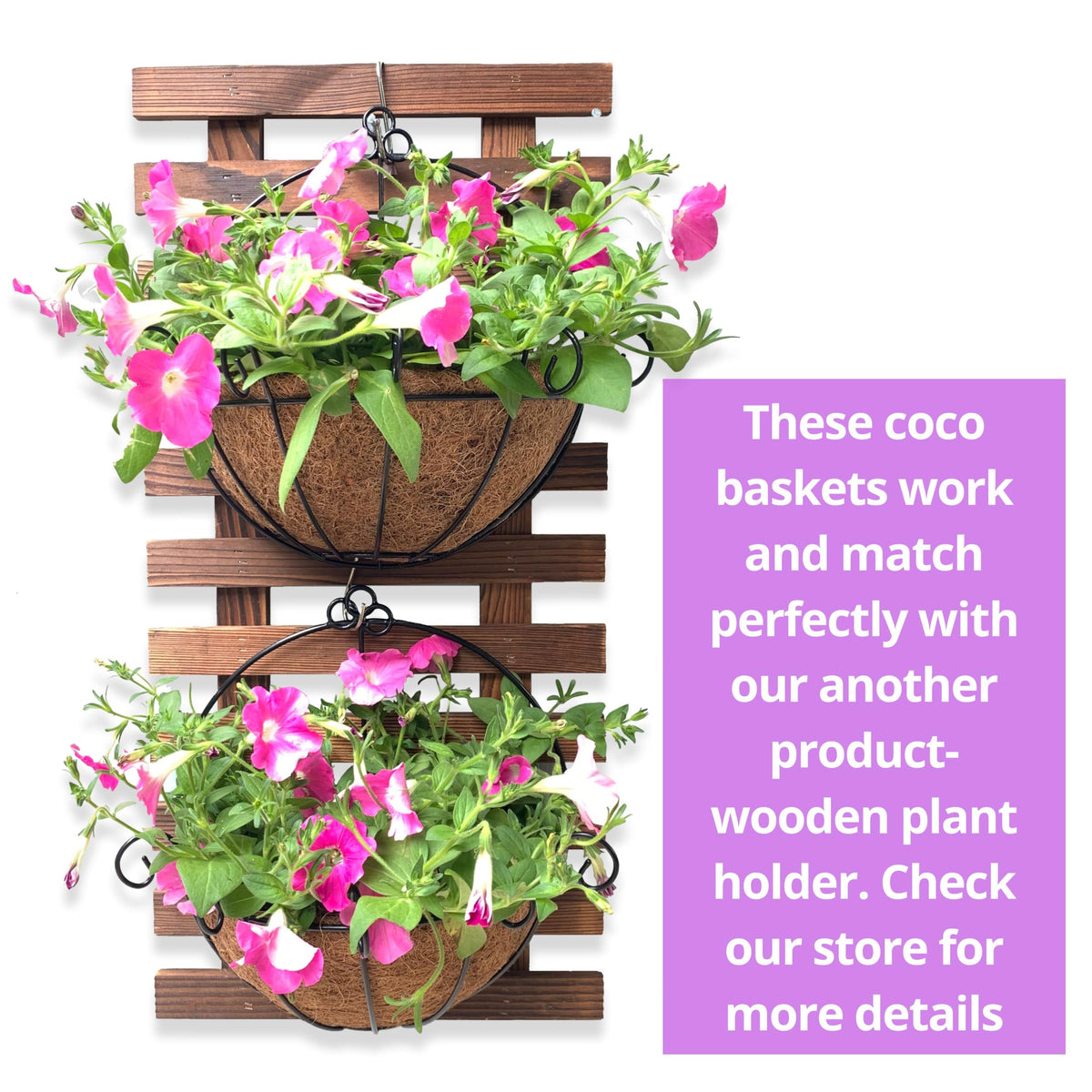 ShopLaLa rust-proof PVC coating for indoor and outdoor use