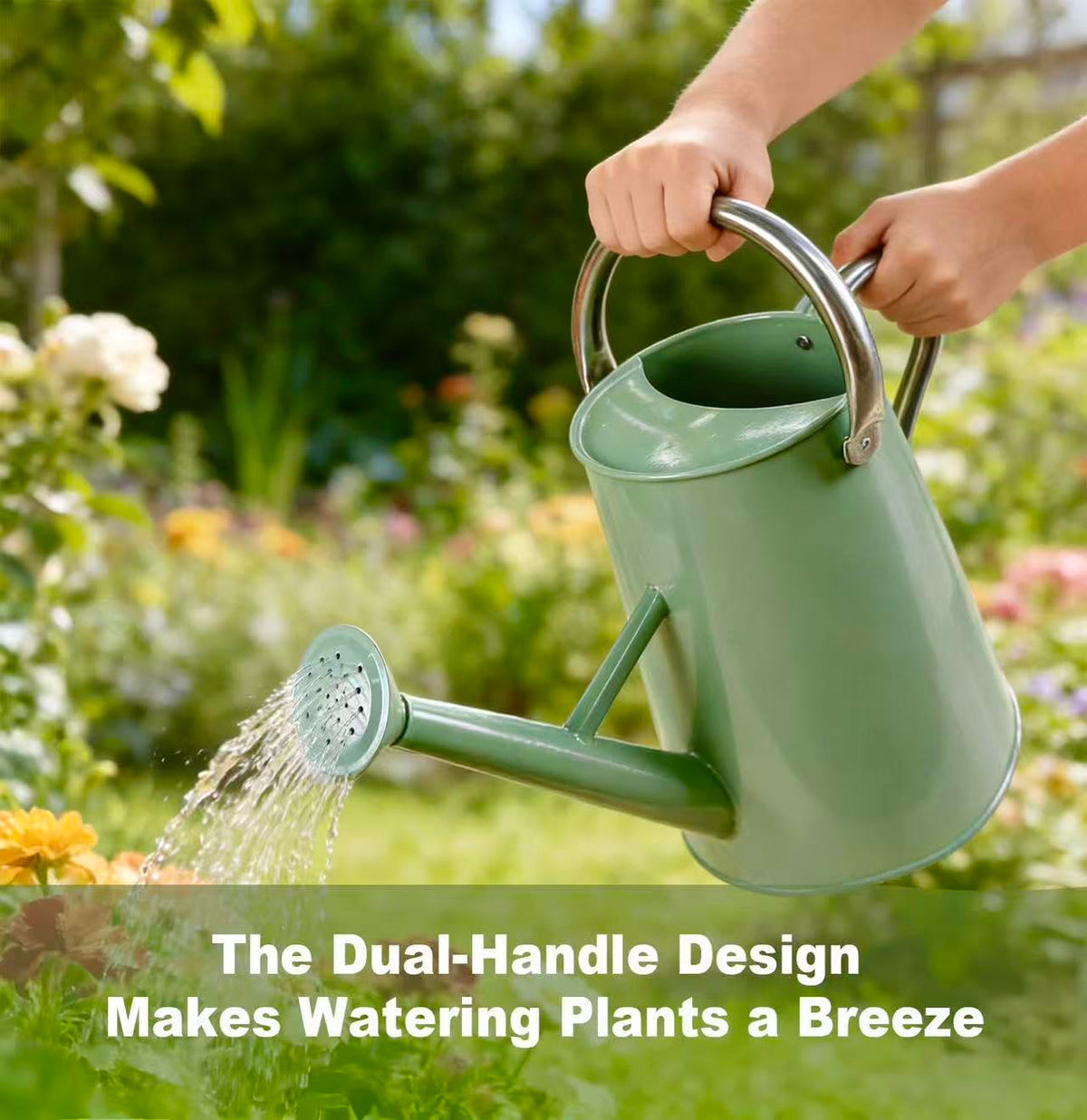 shopwithgreen galvanized steel construction resists rust and leaks.