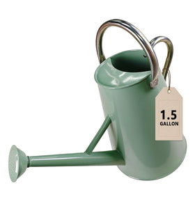 shopwithgreen watering can with 1.5 gallon capacity for indoor and outdoor use.
