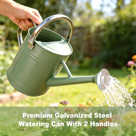 Shopwithgreen two stainless steel handles provide comfortable, adjustable control.