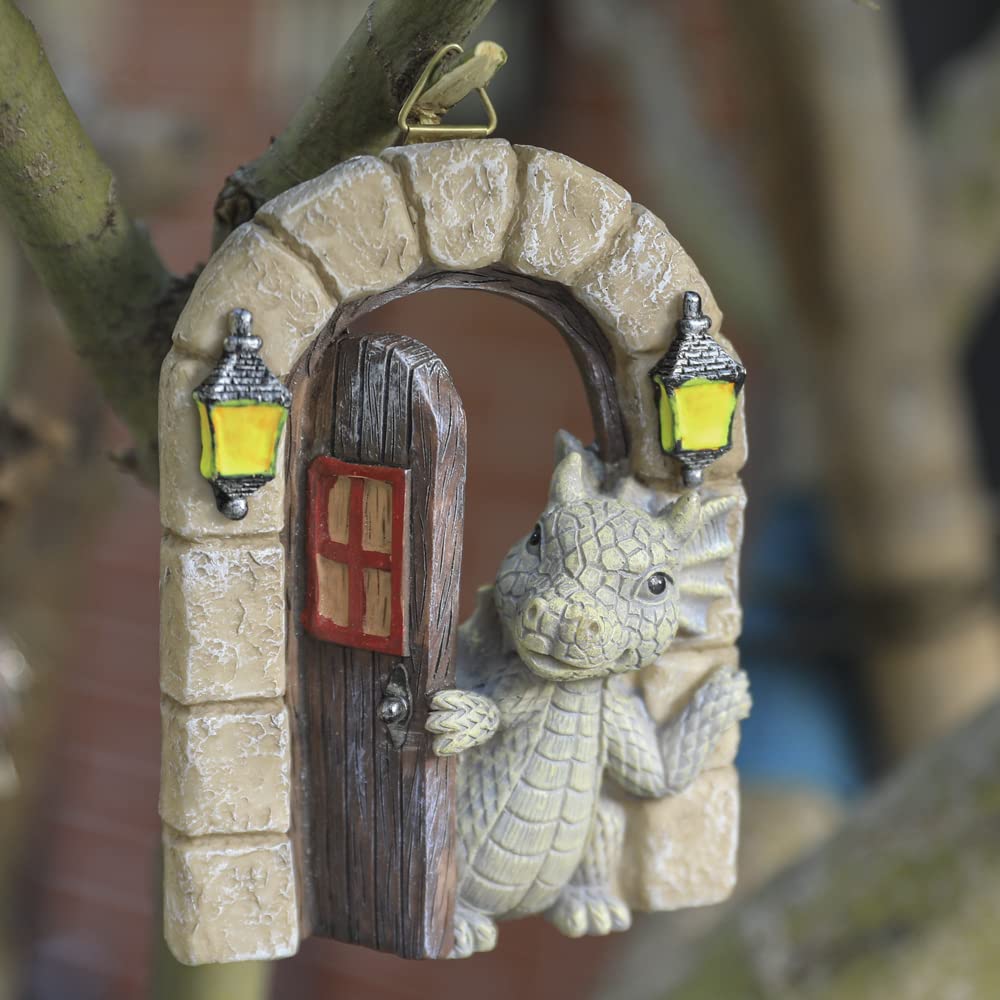 SHOWFEICAT luminous solar light dragon for nighttime ambience