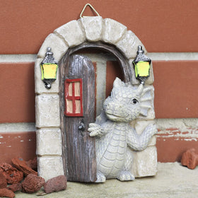 SHOWFEICAT dragon yard art ready to lean or hang
