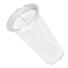Showingo fine mesh bag fits Paramount basket, reducing debris reaching the pump.