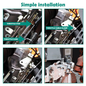 Showingo 055-8020-00 compatible throttle cable for MZ Rambler installations.
