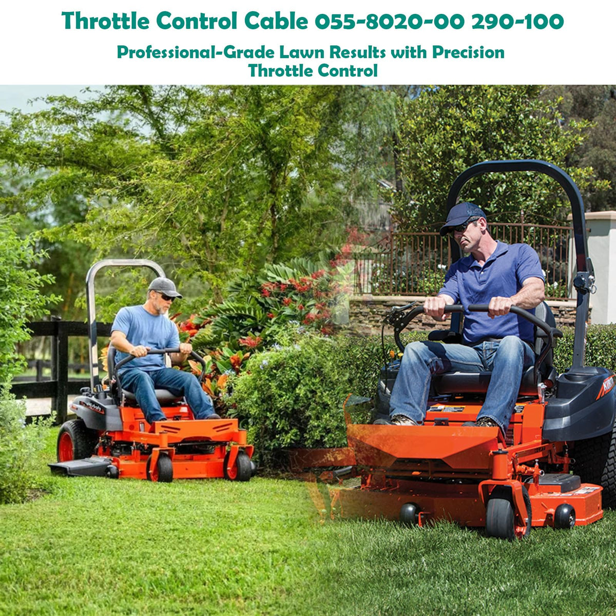 Showingo throttle cable demonstrates durable construction for MZ Magnum use.
