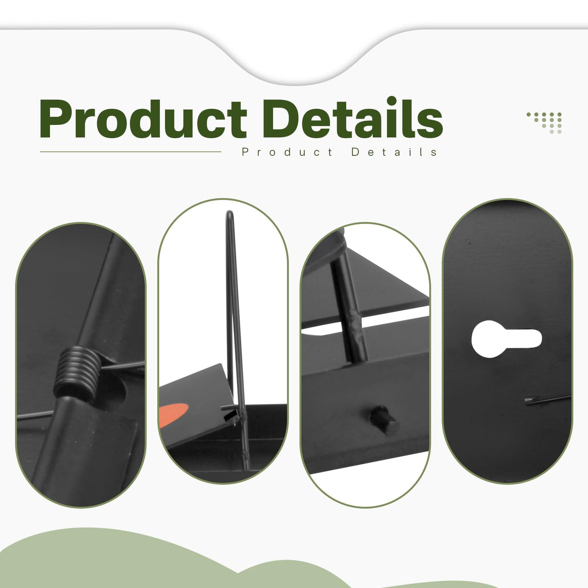 Showingo Van ERT sparrow trap for front-opening boxes offers versatile mounting options.