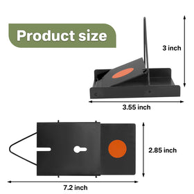 Showingo Van ERT sparrow trap with oval entrance adapts to various nest boxes for flexible installation.
