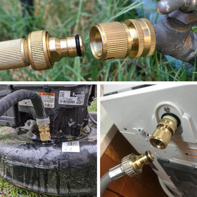 SHOWNEW brass hose fittings male connector for durable water connections