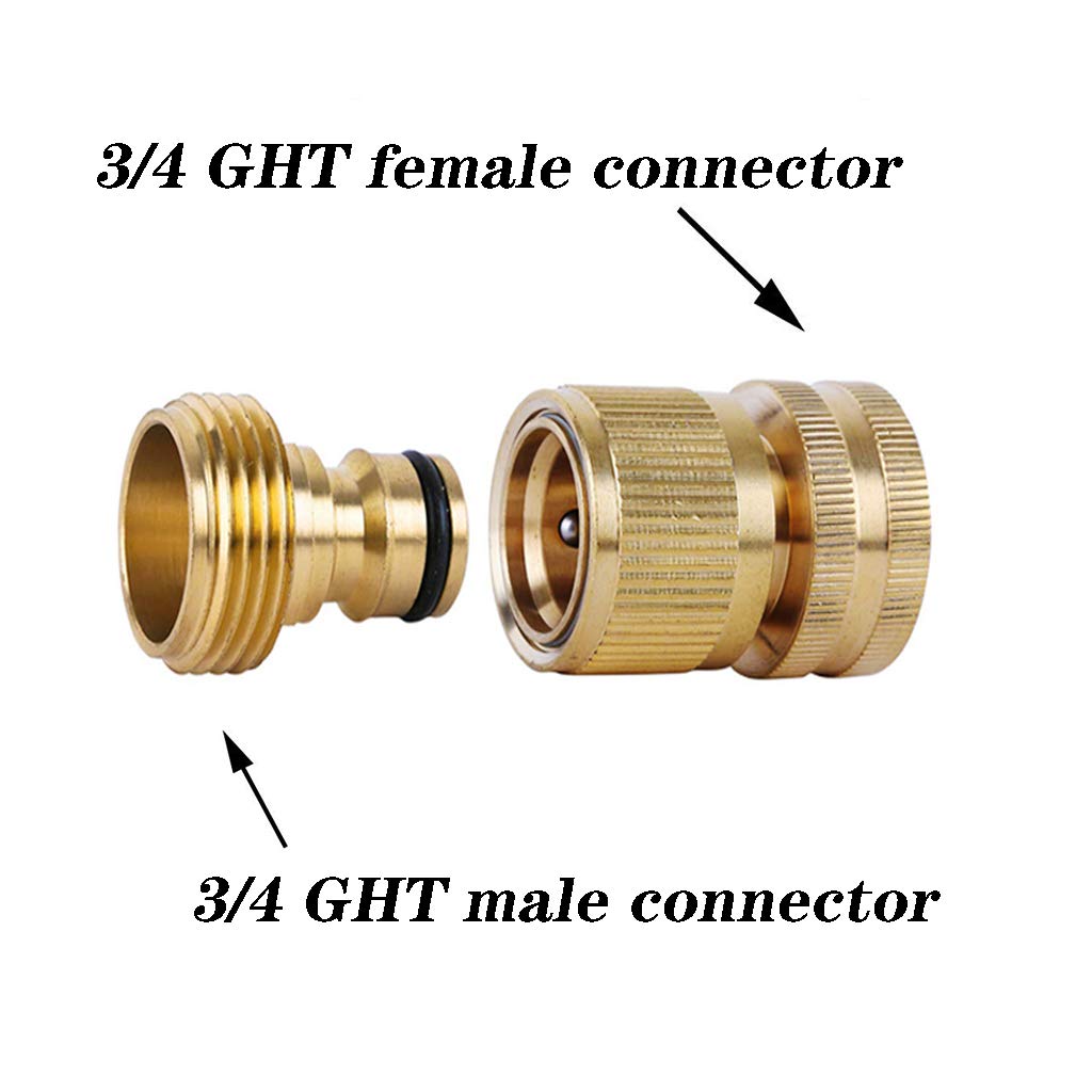 SHOWNEW brass washers for tight, leak-reducing hose connections