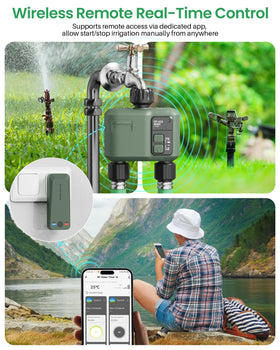 Shrivee long-range WiFi hose timer provides stable coverage across large gardens