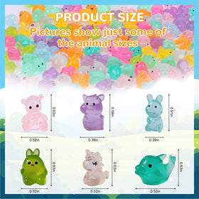 ShtNeeg desk top decor tiny animal figures for creative spaces