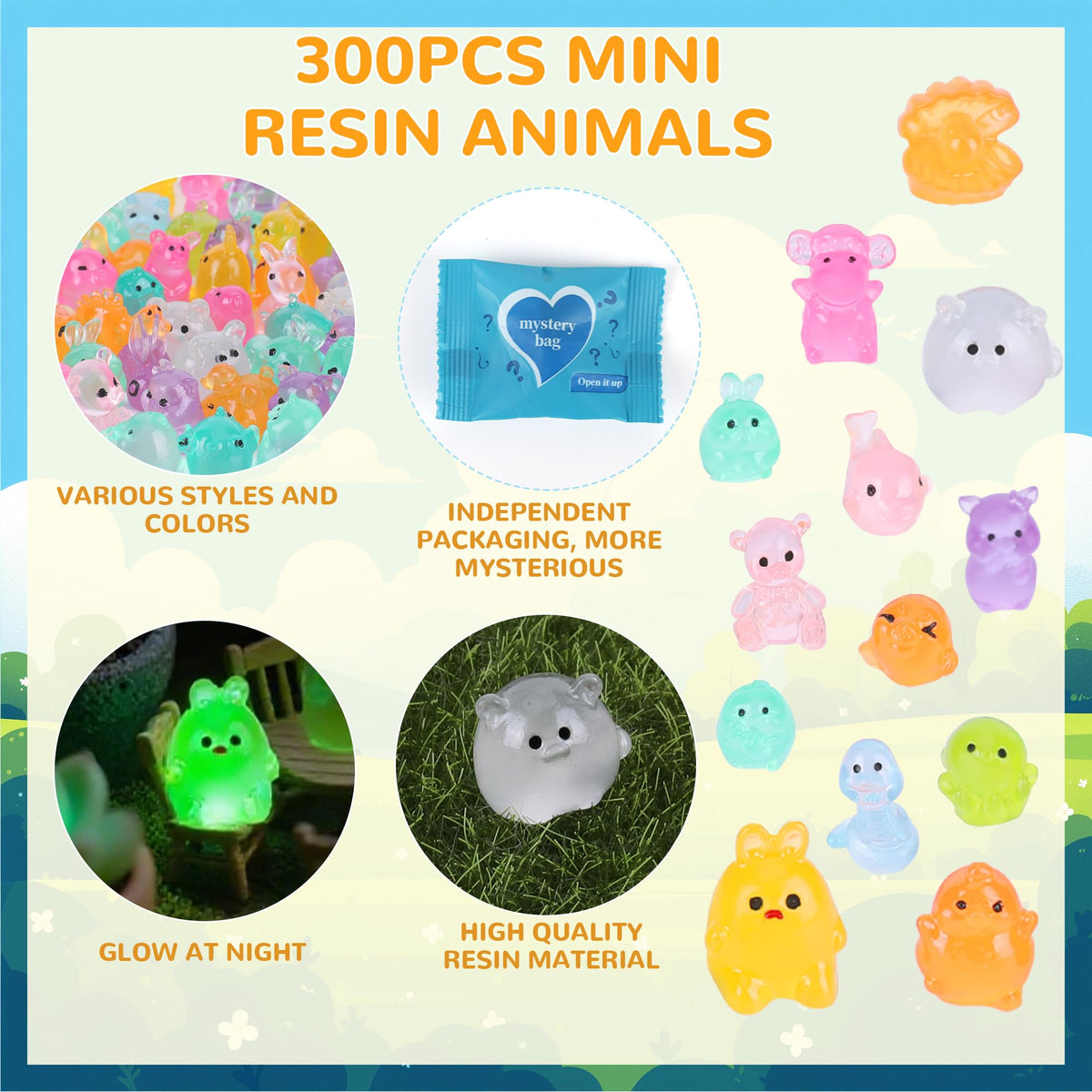 ShtNeeg detailed resin animal model for crafts and displays