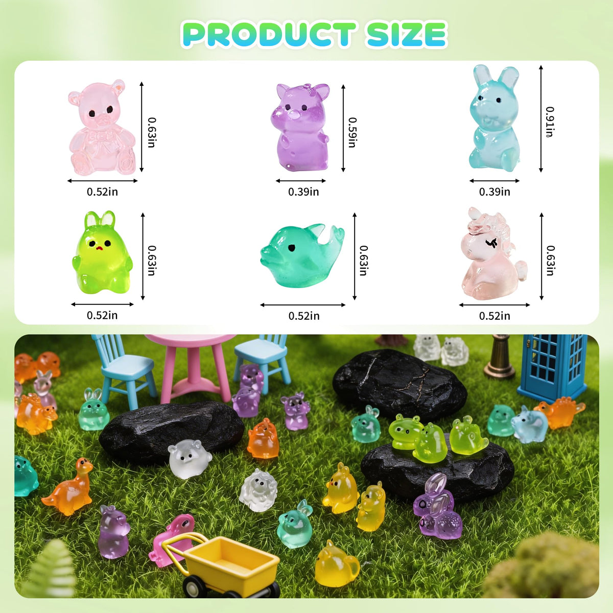 ShtNeeg fairy garden miniatures brighten outdoor displays with whimsy