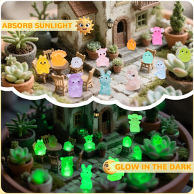 ShtNeeg miniature resin animal collection adds whimsy to fairy gardens