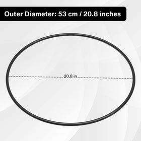 Shuisen CCP520-compatible O-ring ensures leak-free operation in Pentair CCP520 filter tanks.
