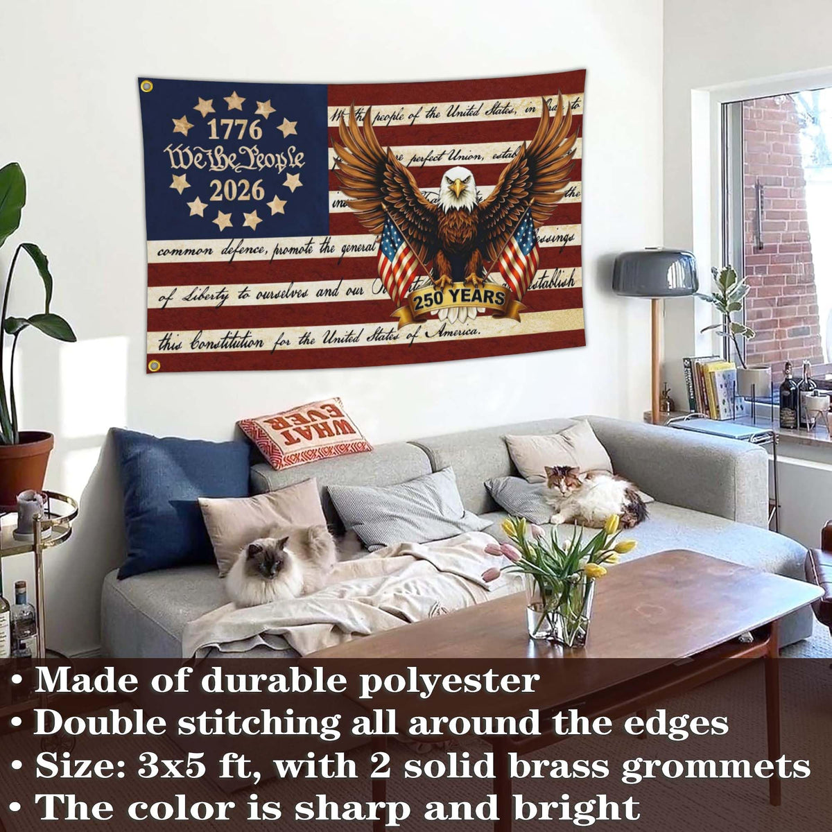 Shuitouk USA flag makes a thoughtful gift for family or friends