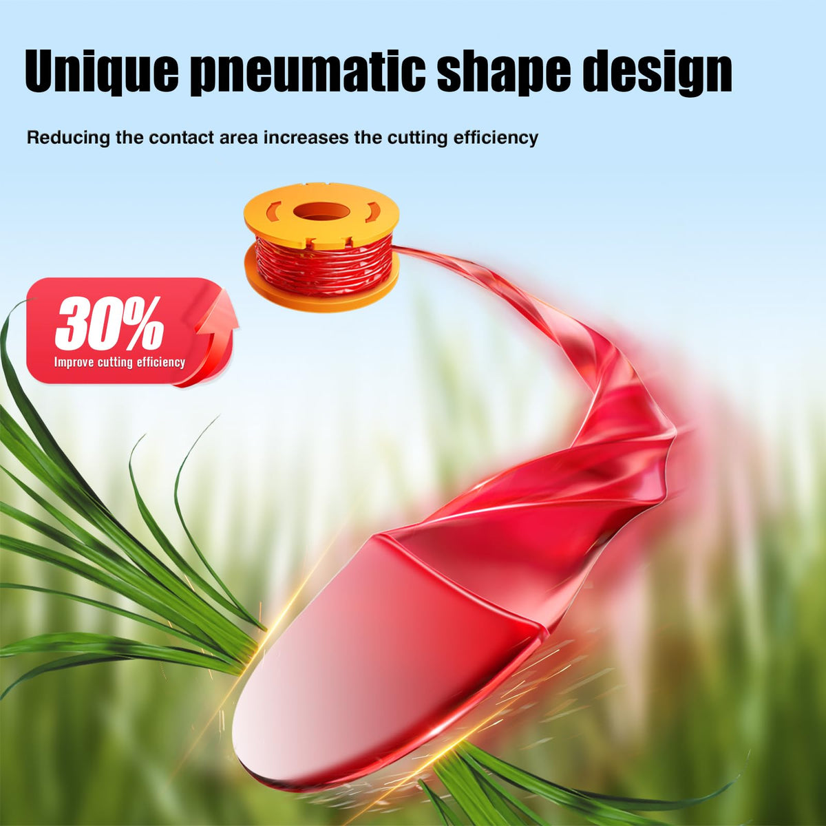 SHUNLI TOPEMAI WA0010 cap 2pack simplifies spool changes.