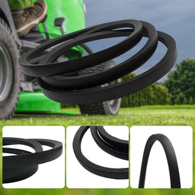 Shvianvi belt closeup reveals synthetic rubber and cords for strength.