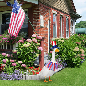 Shyyween holiday decor item makes garden displays pop.