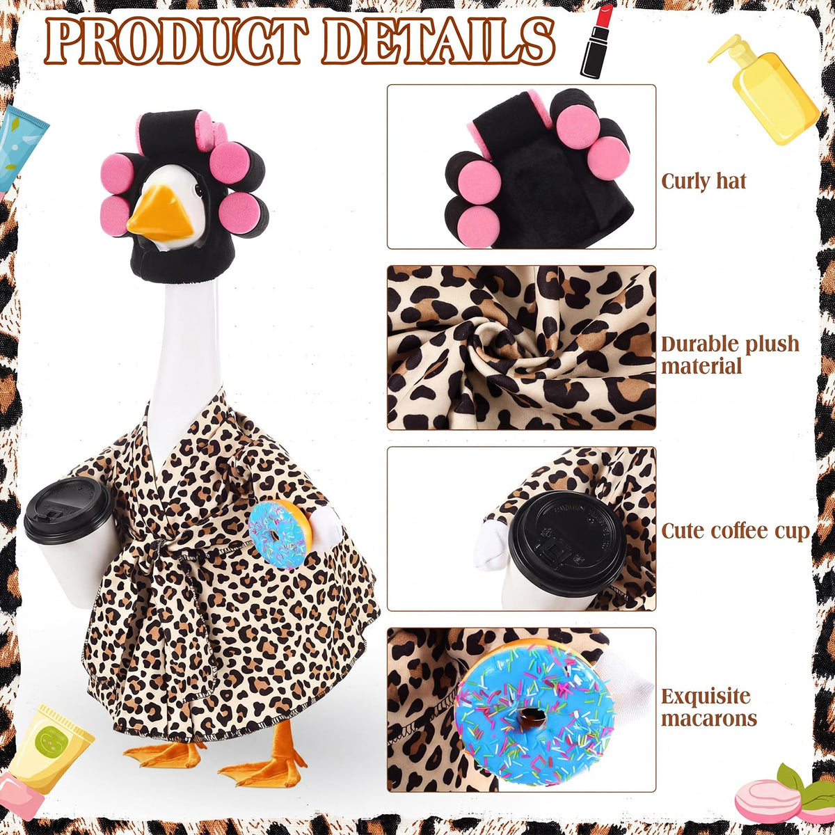 Shyyween goose outfit donut accessory adds whimsy