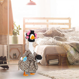 Shyyween leopard print outdoor goose costume stands out