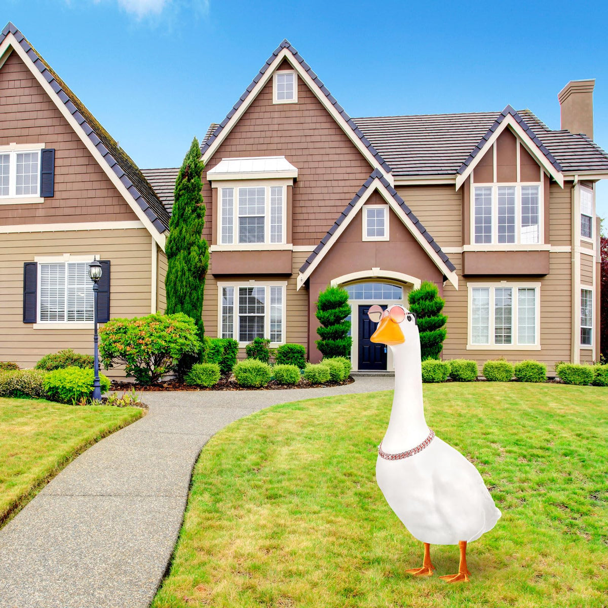 Shyyween party yard goose costume for festive outdoor scenes