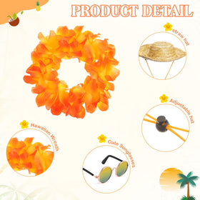 Shyyween goose outfit sunglasses add stylish flair for sunny yard decor.