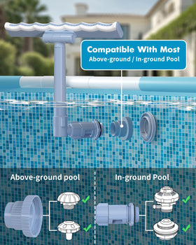 Sibada water-pressure regulator to modulate spray height.