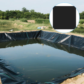 Sibosen DIY pond repair ideas with multiple patch spots in a garden pond