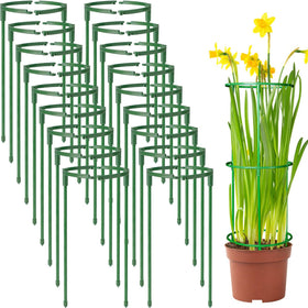 SIBRANT plant support stake half-round arc stabilizes tall stems.